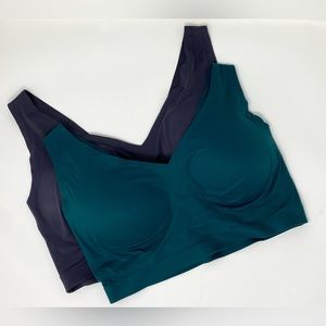 SOMA Enbliss Bralette Bundle XL Turquoise & Gray